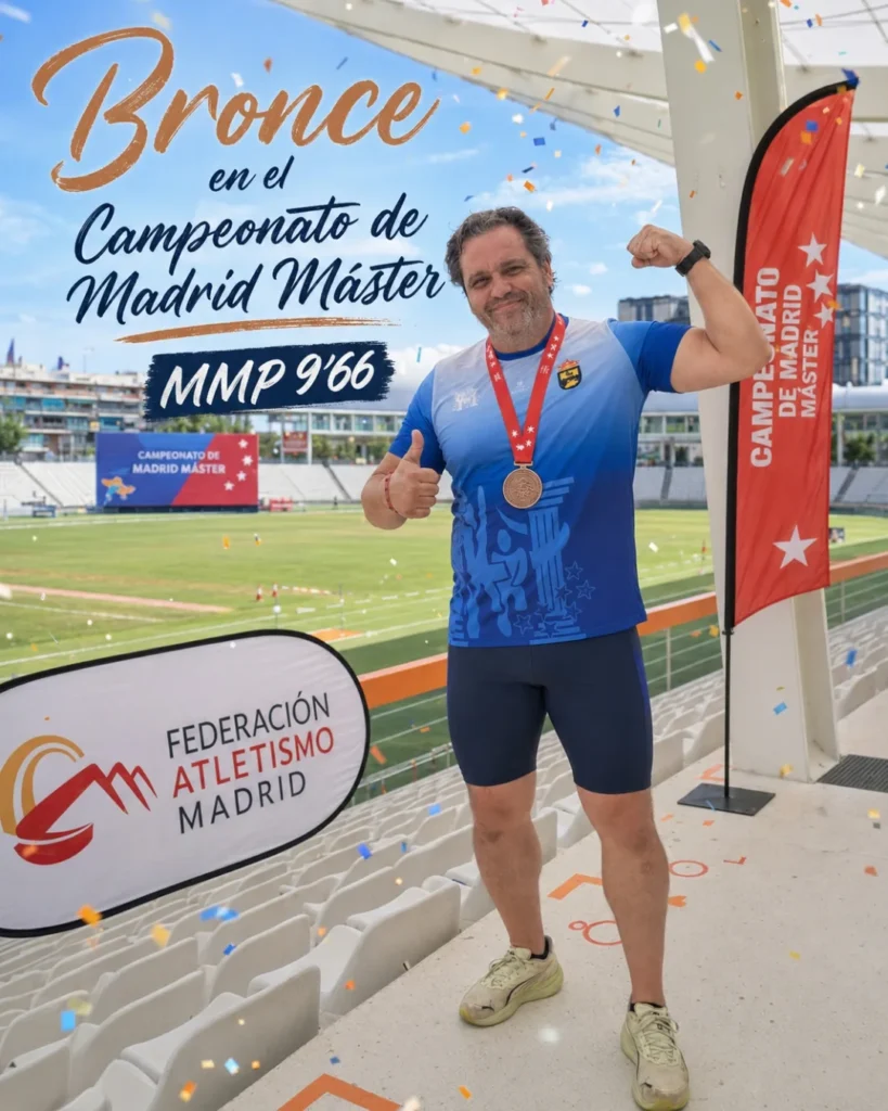DAVID DE PEDRO BRONCE EN PESO.
